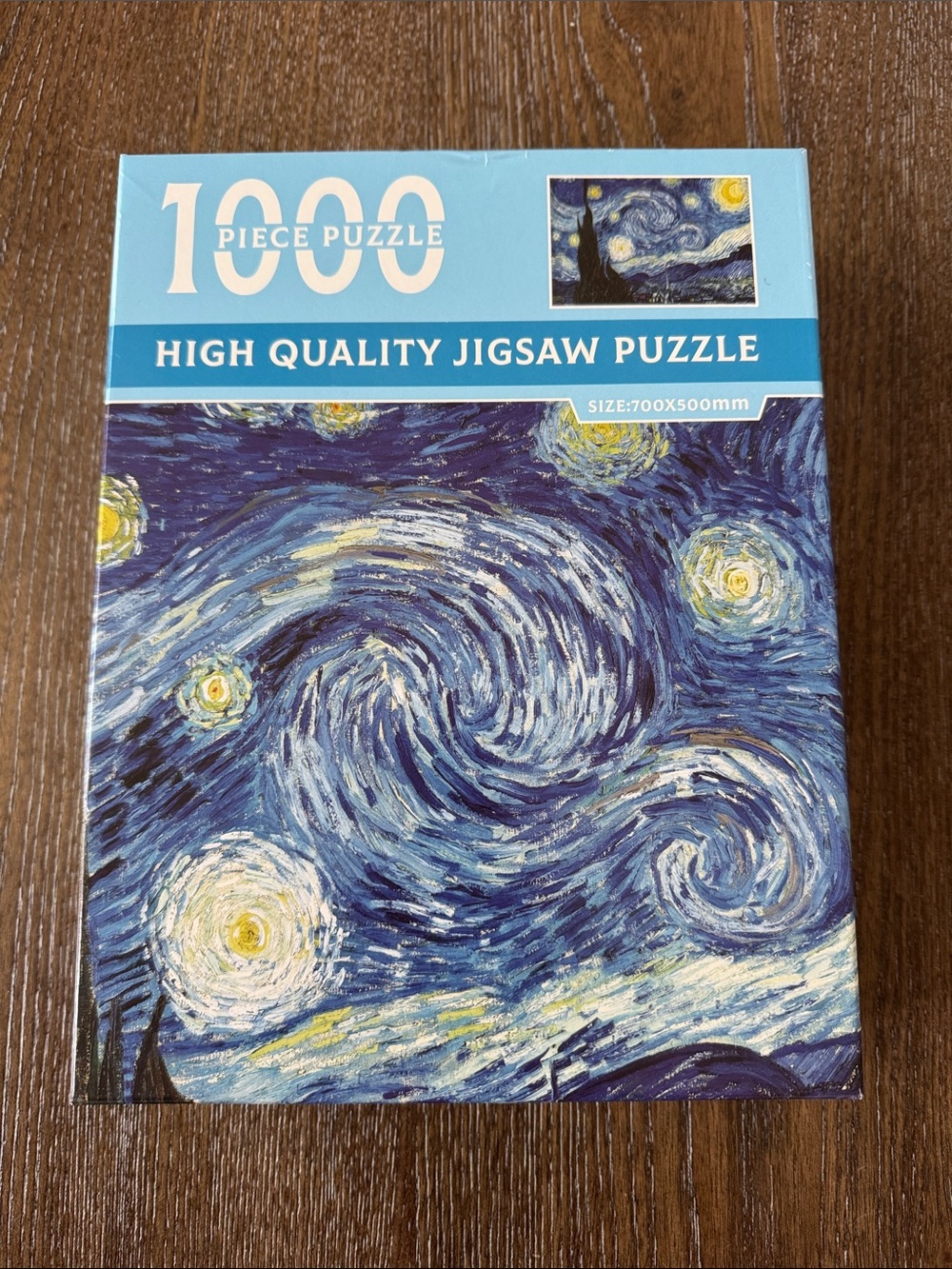 High Quality Blue Starry Night 1000-Piece Jigsaw Puzzle